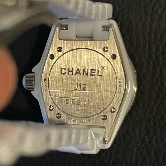 Chanel White Ceramic Watch - Picture 5 of 9